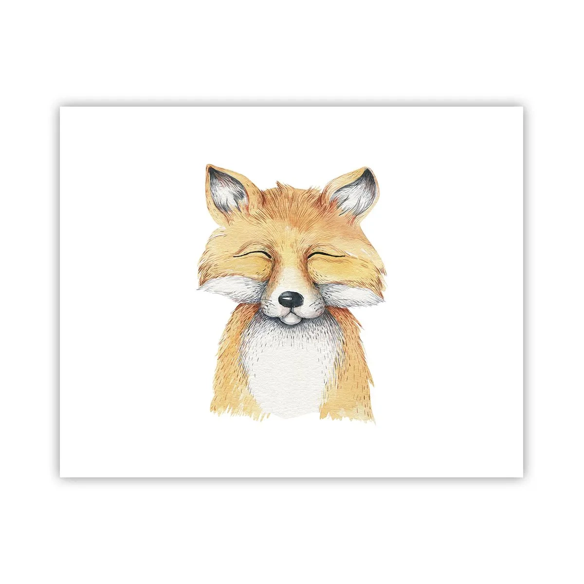 Pôster - Humor de raposa - 50x40 cm