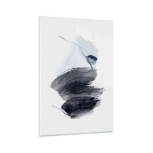 Quadro em vidro - Intensidade e movimento - 70x100 cm