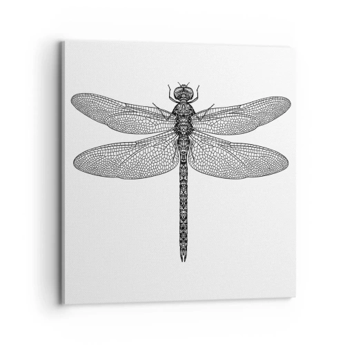 Quadro em tela - Precisão da natureza - 70x70 cm