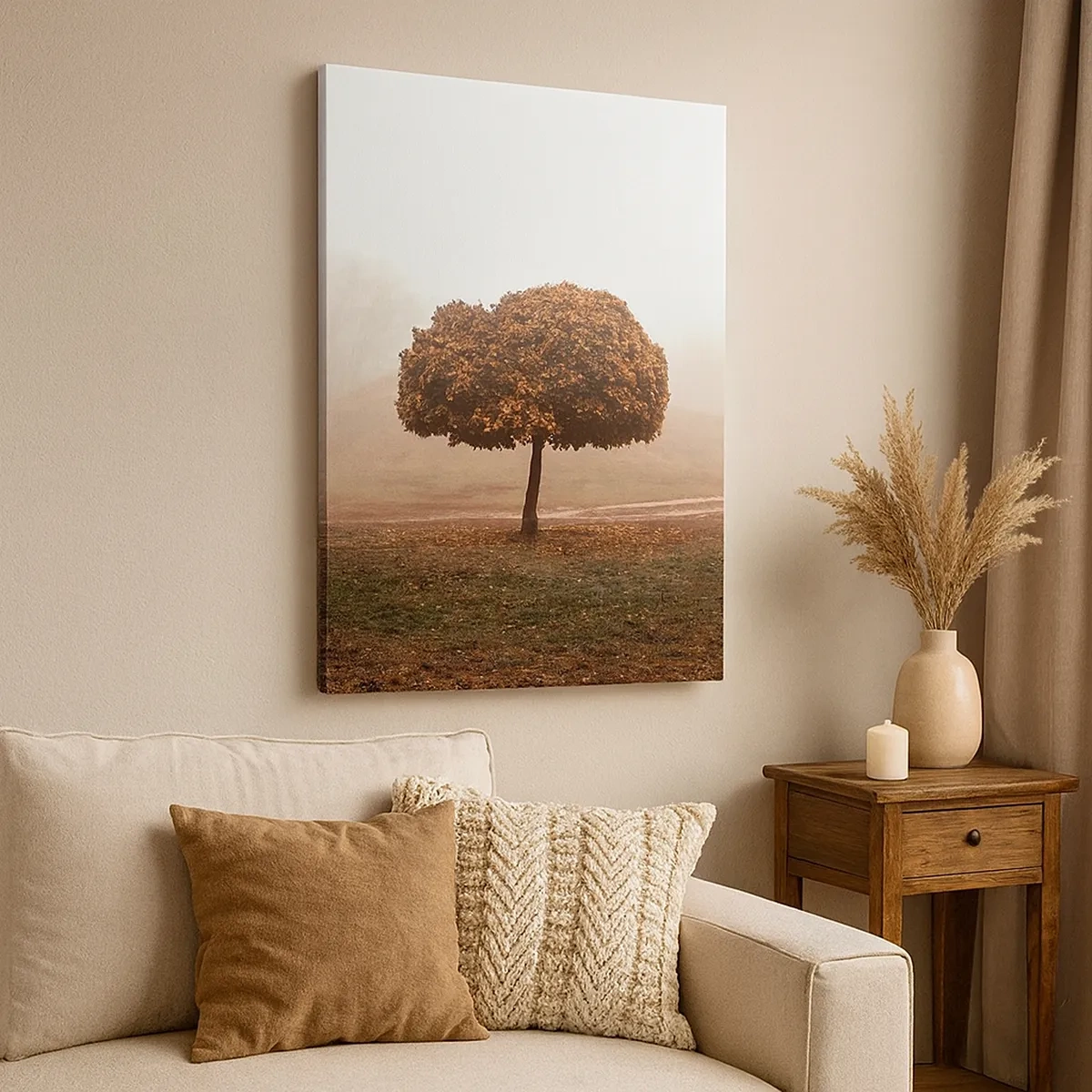 Quadro em tela - Depois de um verão agitado - 50x70 cm