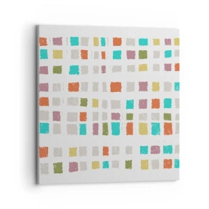 Quadro em tela - Jogo desconhecido - 70x70 cm