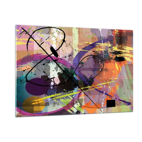 Quadro em vidro - Pode ir direto ou ao redor - 120x80 cm