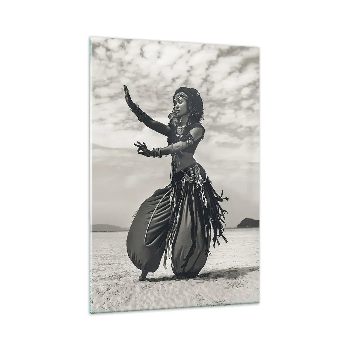 Quadro em vidro - Dança das Ilhas do Sul - 80x120 cm