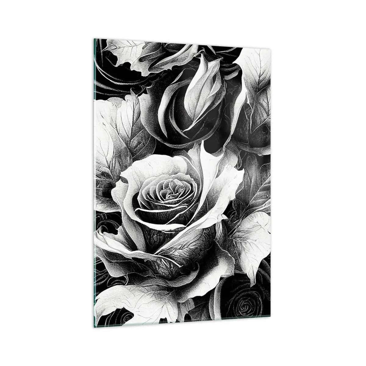 Quadro em vidro - Sempre uma rainha - 70x100 cm