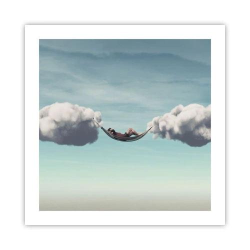 Pôster - A felicidade do momento - 50x50 cm