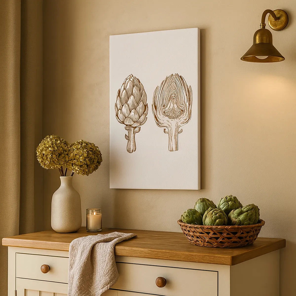 Quadro em tela - Aula de anatomia - 50x70 cm