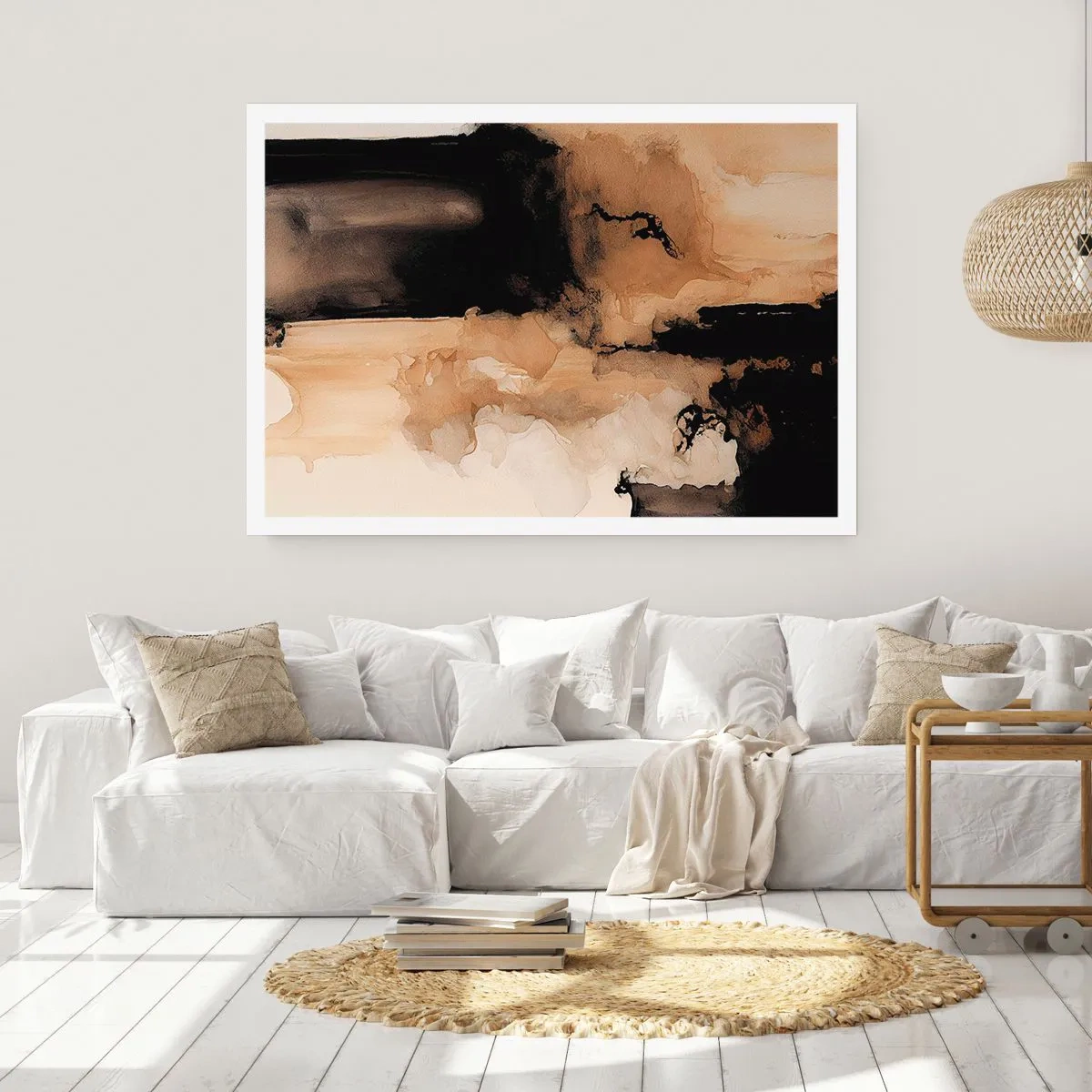 Pôster - Abstração intrigante - 91x61 cm