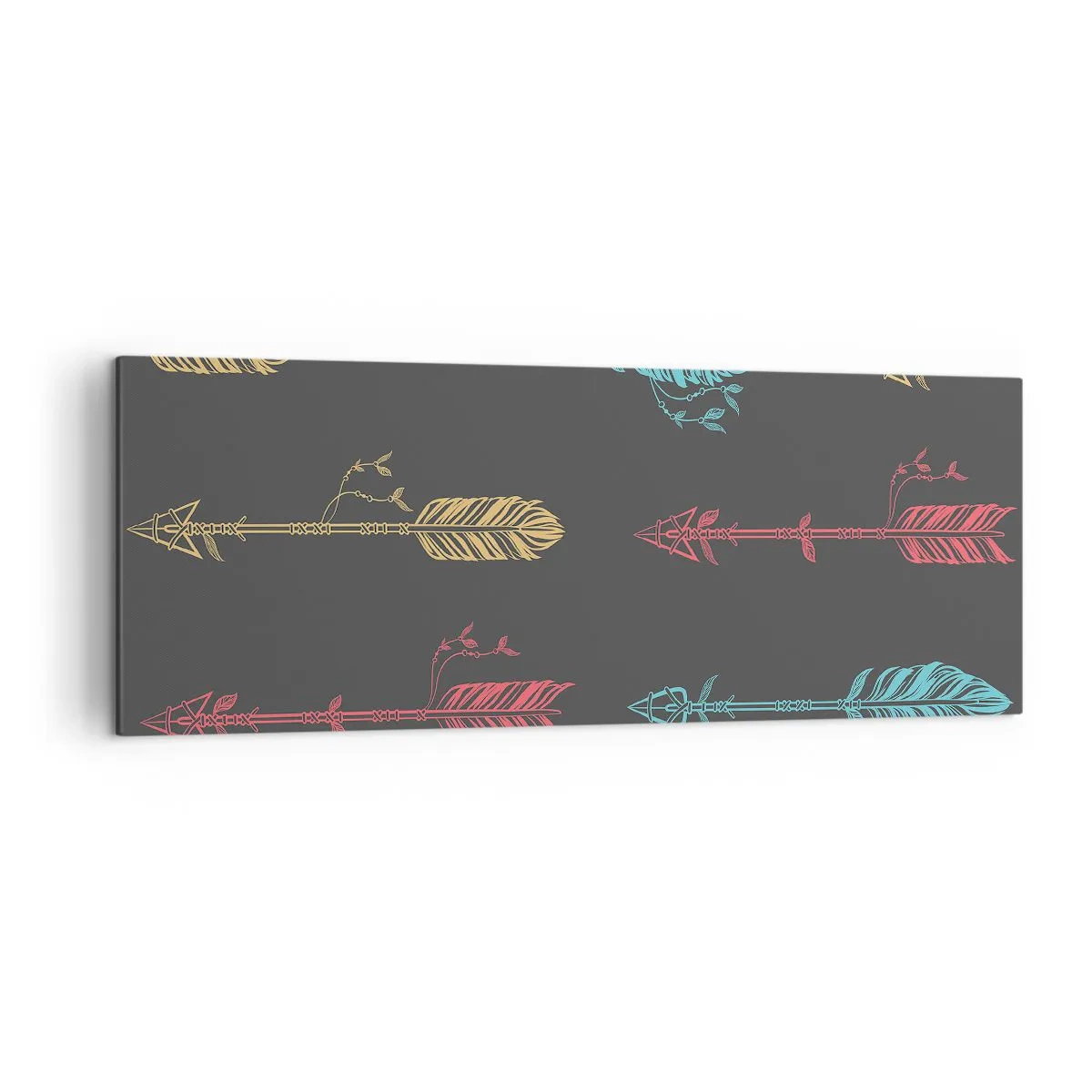 Quadro em tela - Em ordem - 140x50 cm