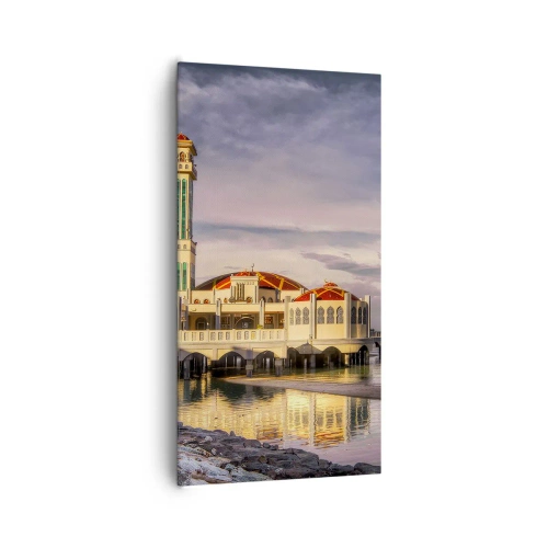 Quadro em tela - Templo da natureza - 65x120 cm
