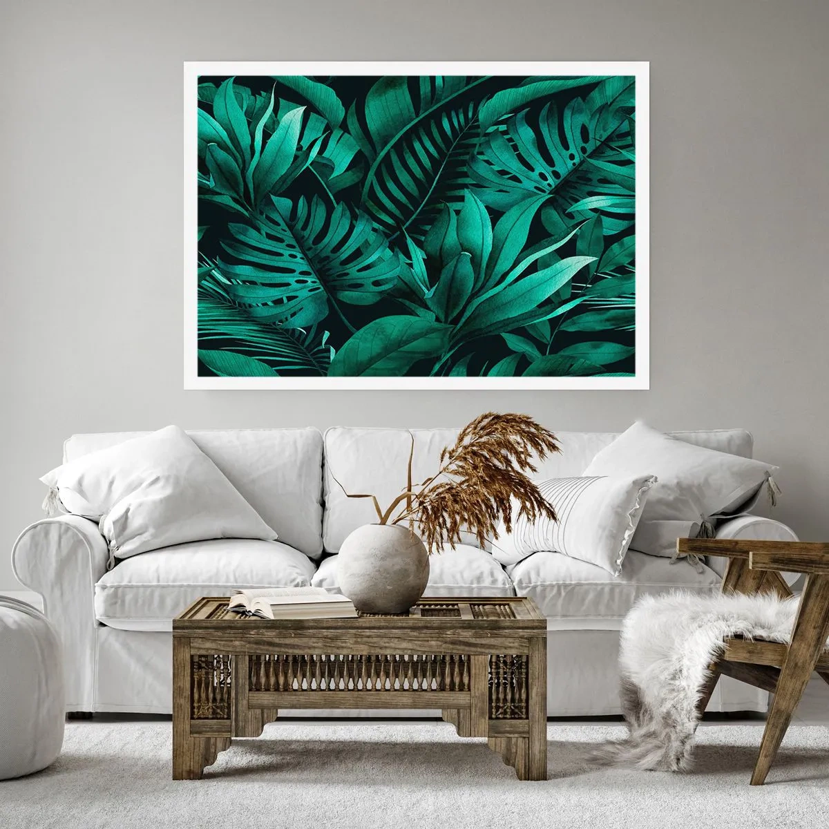 Pôster - A profundidade da vegetação tropical - 100x70 cm