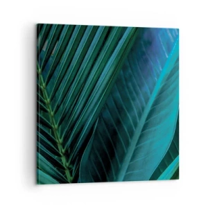 Quadro em tela - Anatomia da vegetação - 60x60 cm