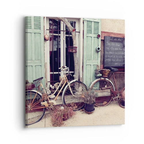 Quadro em tela - Viva a província - 30x30 cm