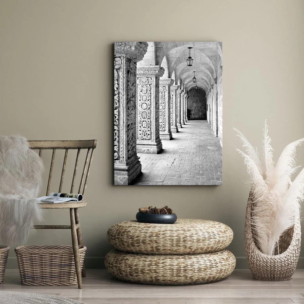 Quadro em tela - E para onde...? - 50x70 cm