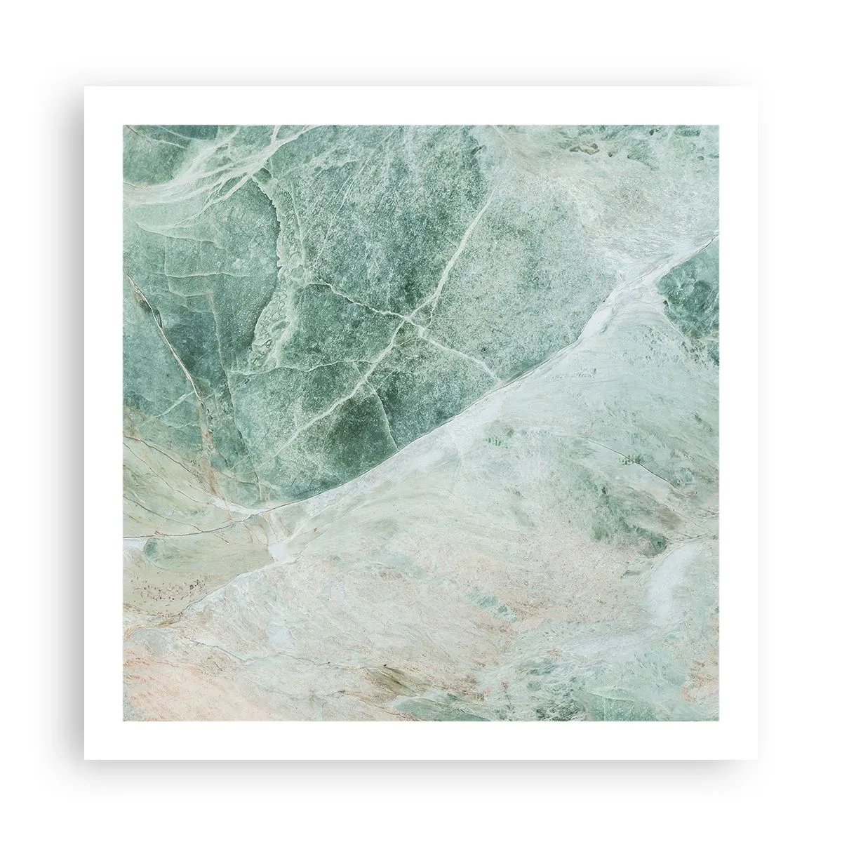 Pôster - A nobre frieza da pedra - 60x60 cm