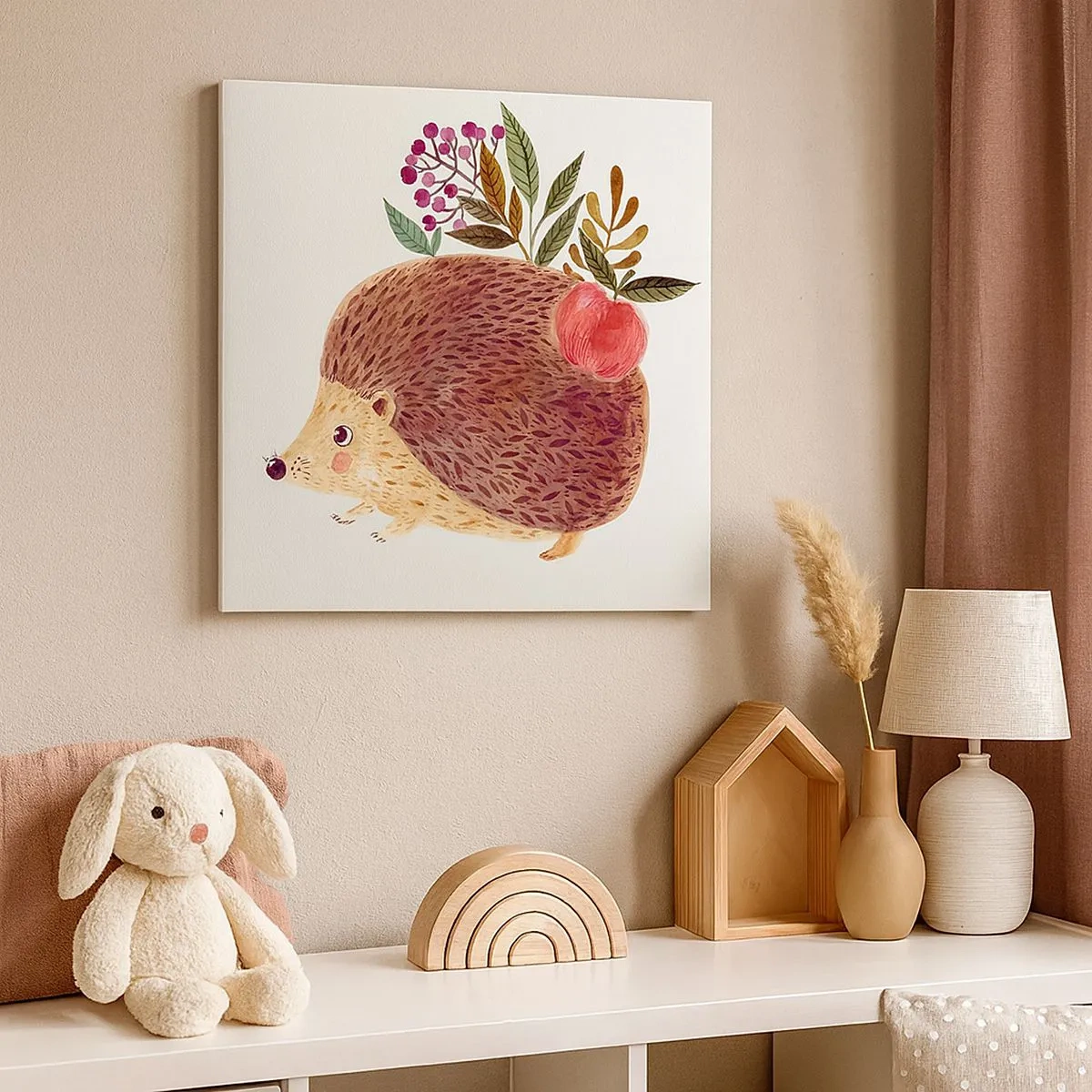 Quadro em tela - Já gostas de mim - 30x30 cm