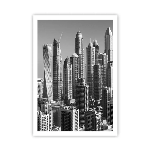 Pôster - A cidade sobre o deserto - 70x100 cm