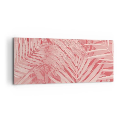 Quadro em tela - Conceito cor-de-rosa - 100x40 cm