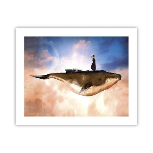 Pôster - Uma viagem surreal - 50x40 cm