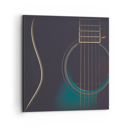 Quadro em tela - Um momento antes de soar - 70x70 cm