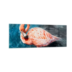 Quadro em vidro - Decorativo por natureza - 140x50 cm