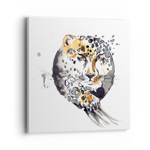 Quadro em tela - Beleza predatória - 40x40 cm