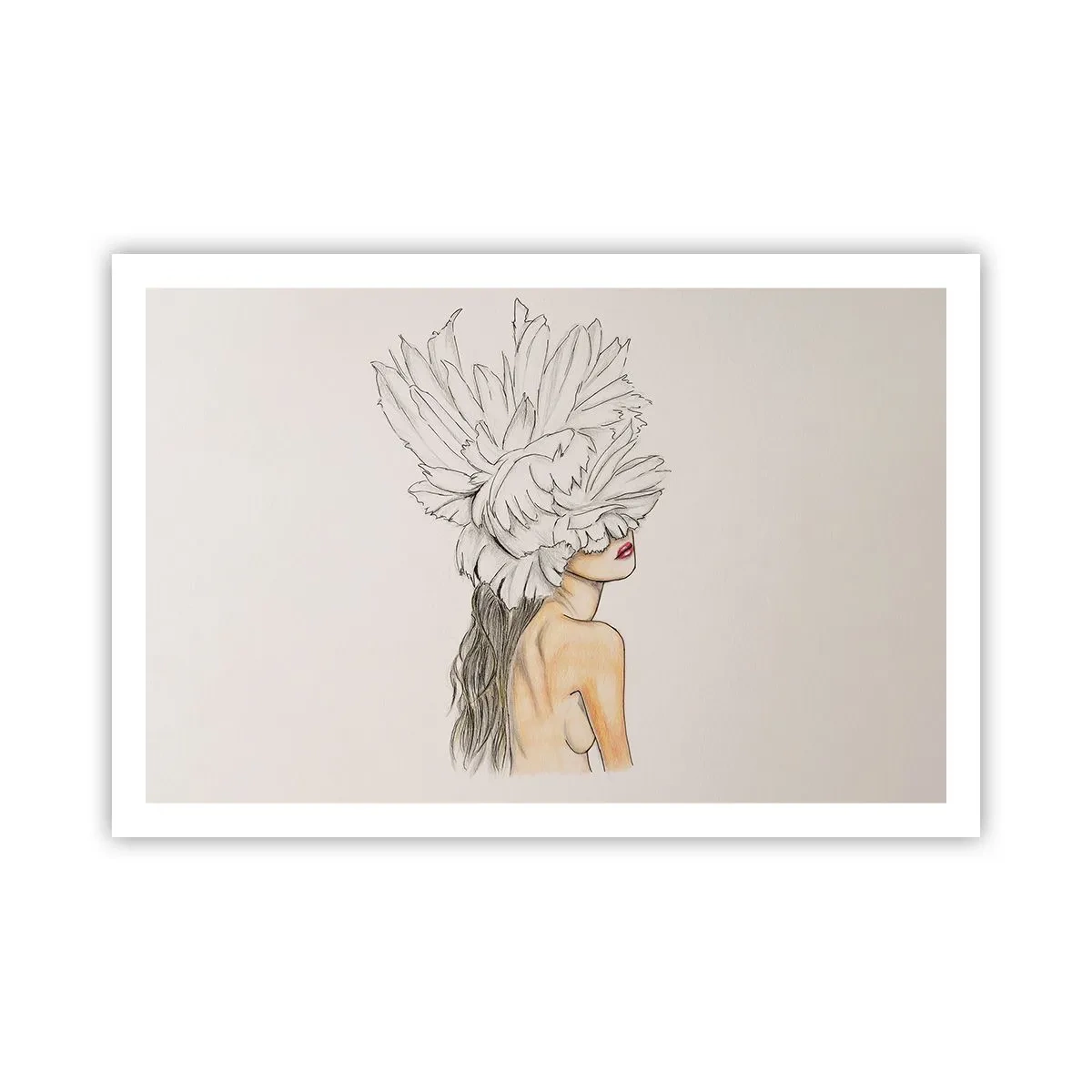 Pôster - Beleza coroada - 91x61 cm