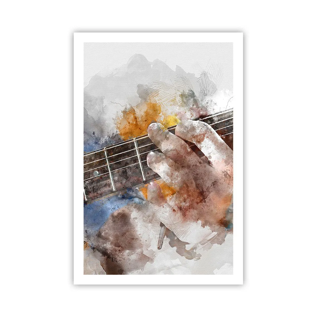 Pôster - Poesia entre as cordas - 61x91 cm