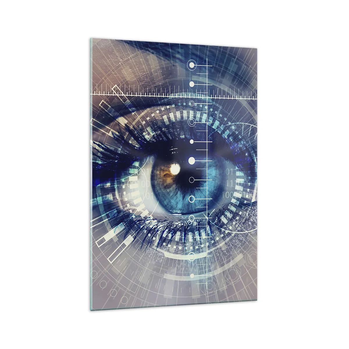 Quadro em vidro - Achas que me conheces - 70x100 cm