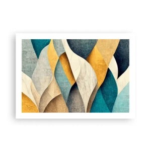 Pôster - Ritmo e onda - 70x50 cm