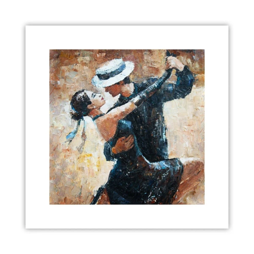 Pôster - A la Rudolf Valentino - 30x30 cm