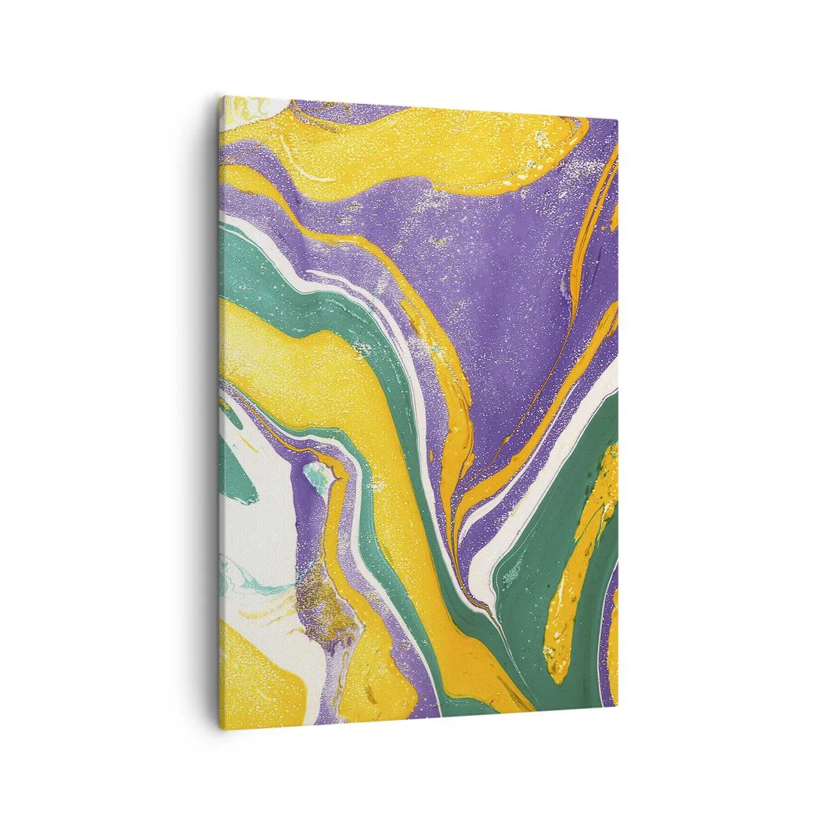 Quadro em tela - Ondas de cor - 50x70 cm