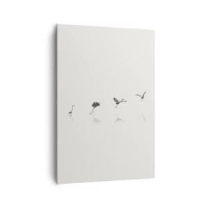 Quadro em tela - Quatro passos simples - 70x100 cm