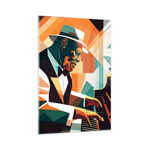 Quadro em vidro - Todo aquele jazz - 70x100 cm