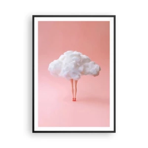 Pôster com moldura preta - Doce promessa - 70x100 cm