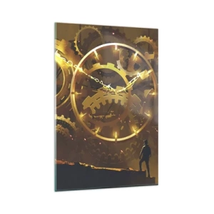 Quadro em vidro - Na origem do tempo - 80x120 cm