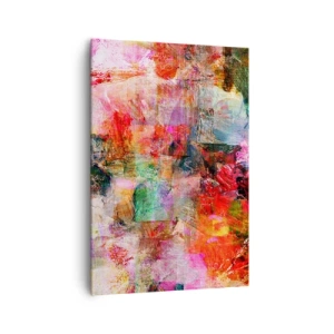 Quadro em tela - Viagem rosa - 70x100 cm