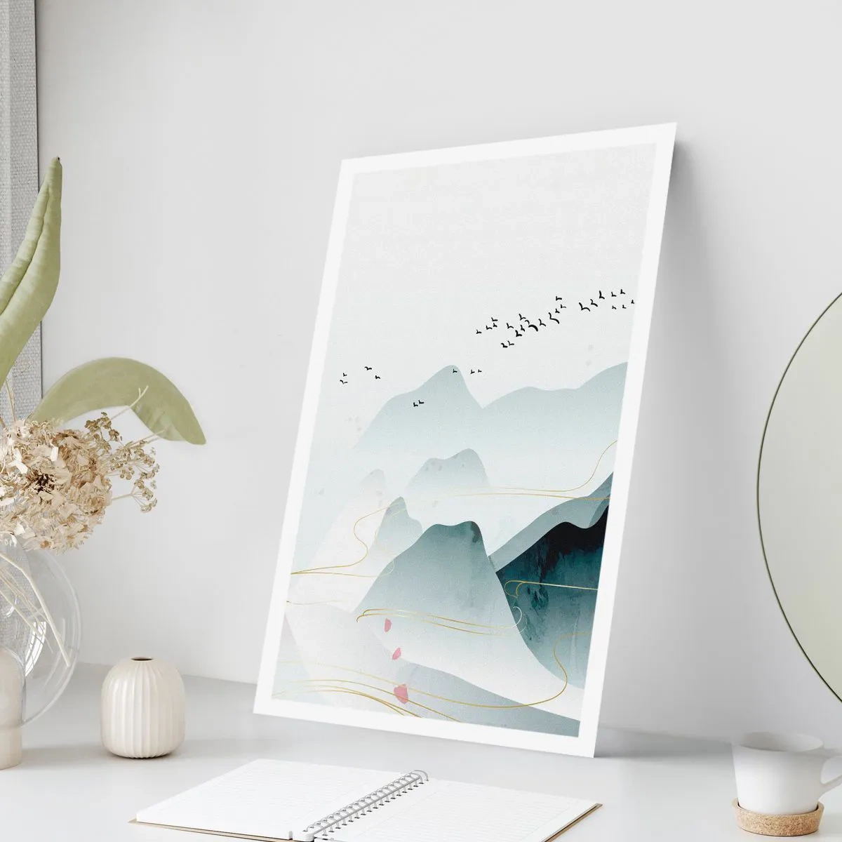 Pôster - Acima dos picos - 40x50 cm