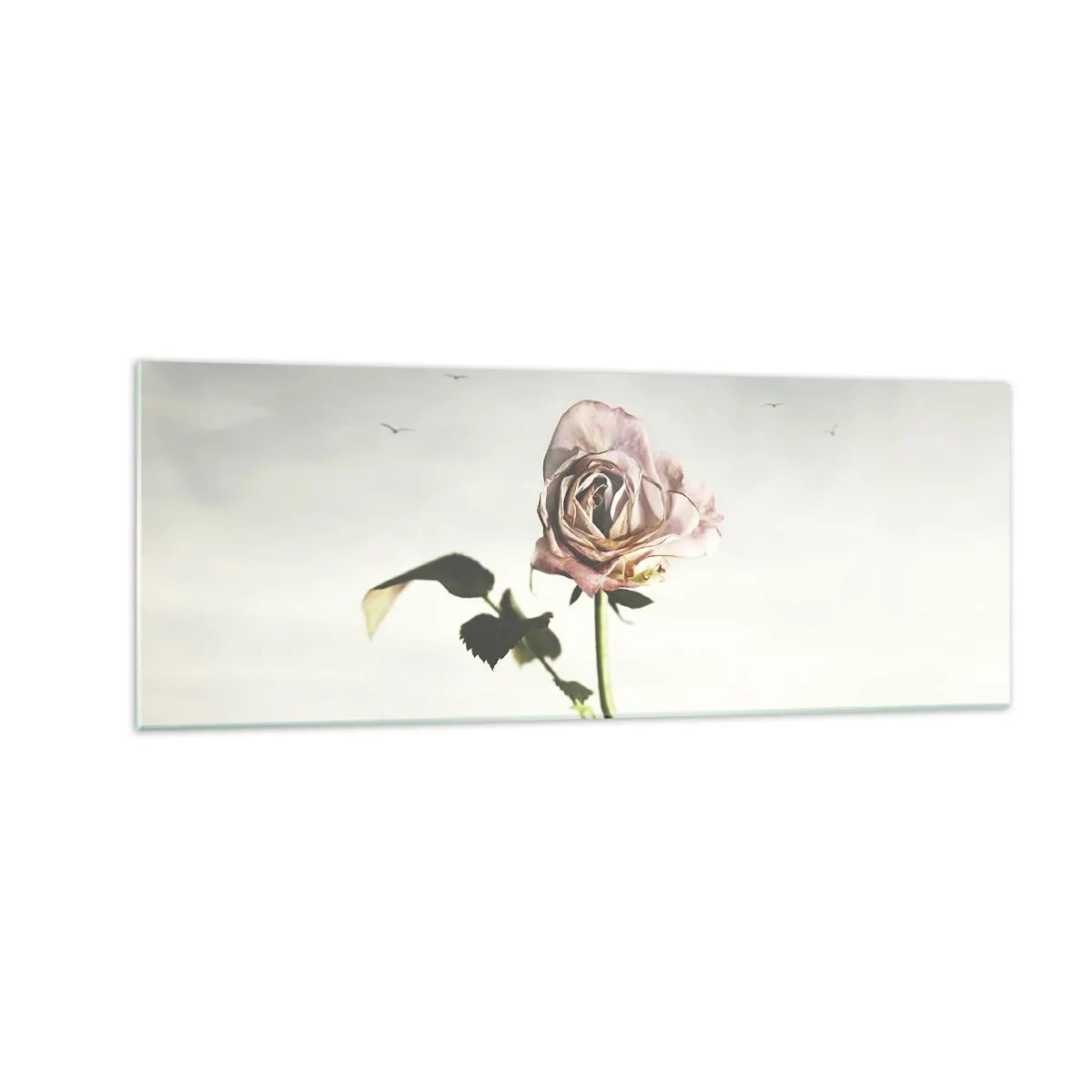 Quadro em vidro - Boas-vindas da primavera - 140x50 cm