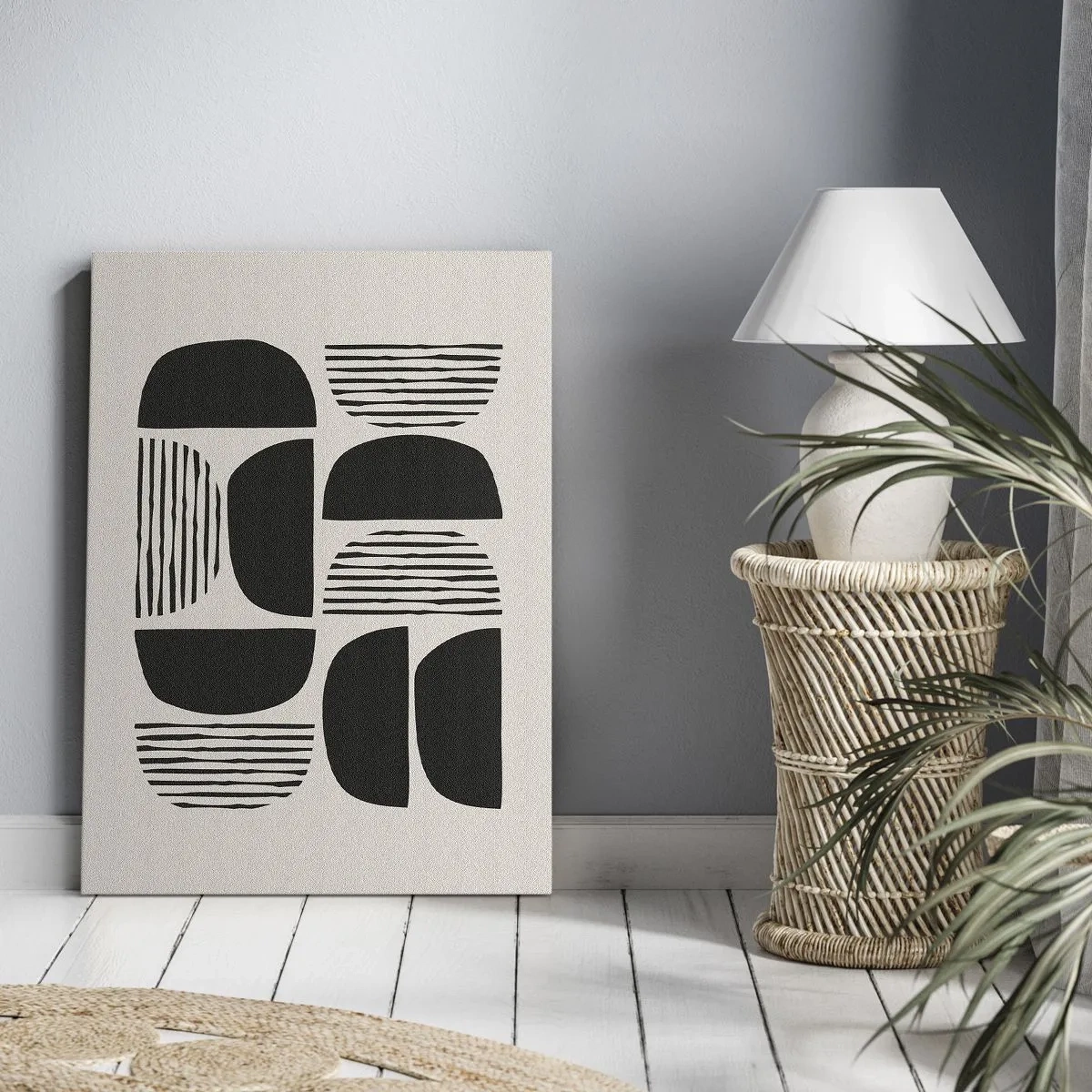 Quadro em tela - Ofertas indiferentes - 70x100 cm