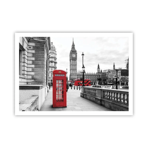 Pôster - Sem dúvida, Londres - 100x70 cm
