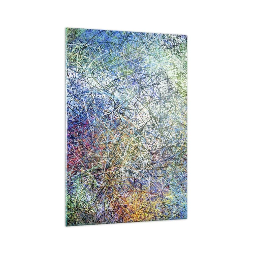 Quadro em vidro - Não é assim tão simples - 70x100 cm