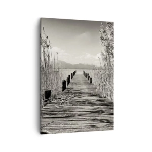 Quadro em tela - No silêncio da relva - 50x70 cm
