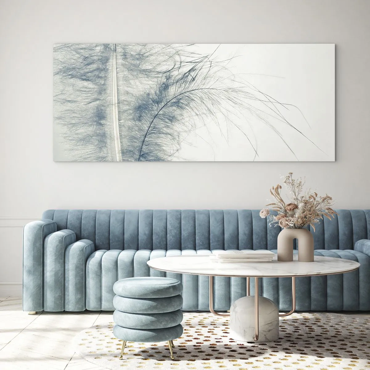 Quadro em vidro - O sussurro da natureza - 120x50 cm