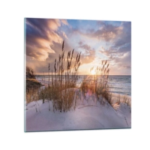 Quadro em vidro - Adeus ao sol e ao vento - 50x50 cm