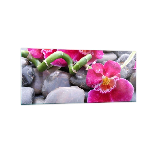 Quadro em vidro - Frio e calor - 120x50 cm