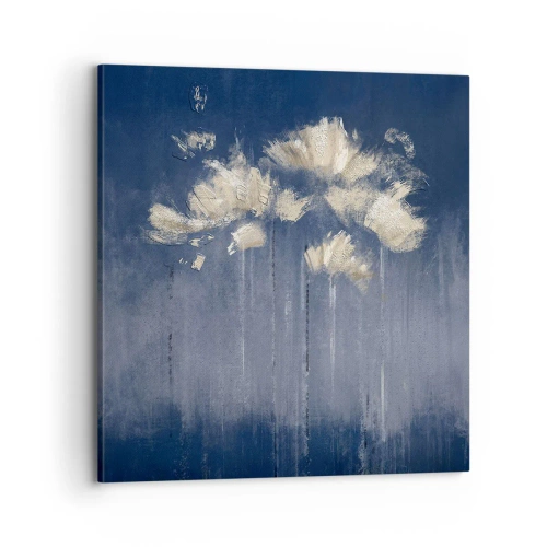 Quadro em tela - Como pétalas ao vento - 70x70 cm
