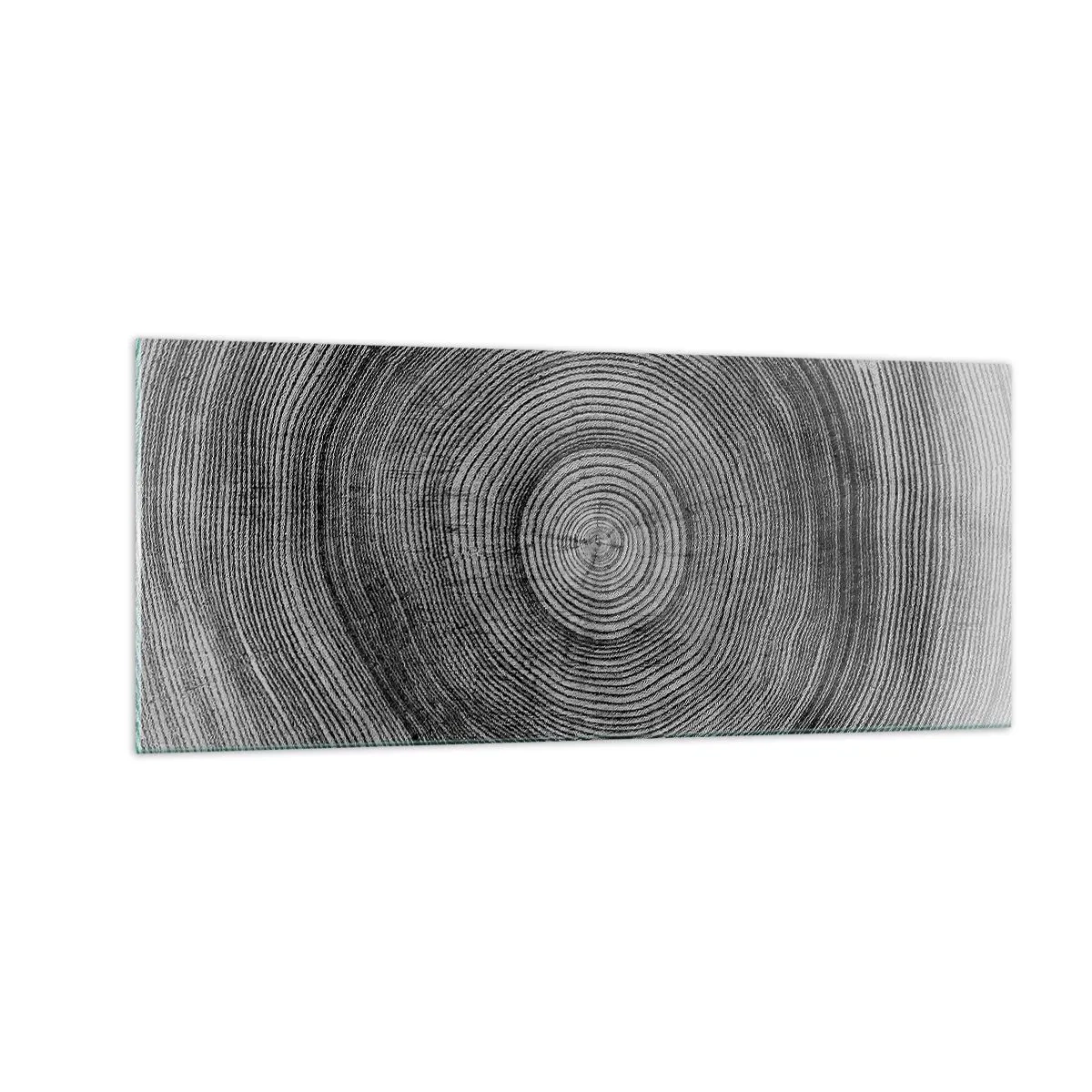 Quadro em vidro - Sinal dos tempos - 100x40 cm