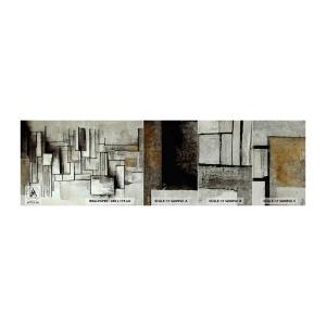 Amostra de papel de parede Premium Sand - O poder da simplicidade - Pedaço, Idoso, Traços - 100x30 cm