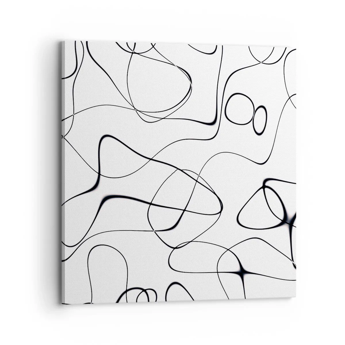 Quadro em tela - Os caminhos da vida, as vicissitudes do destino - 70x70 cm