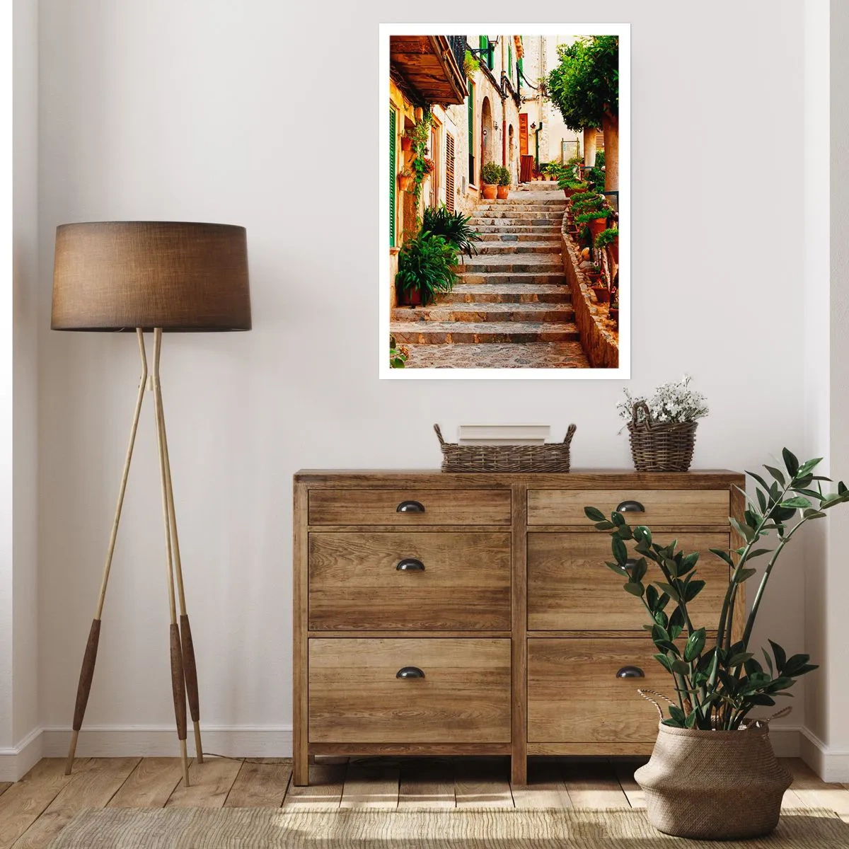 Pôster - O encanto das férias espanholas - 40x50 cm